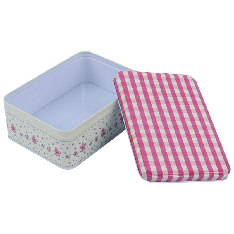 جعبه هدیه فلزی طرح مستطیلی بسته 3 عددی کد 4