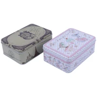 جعبه هدیه فلزی طرح مستطیلی کد 2