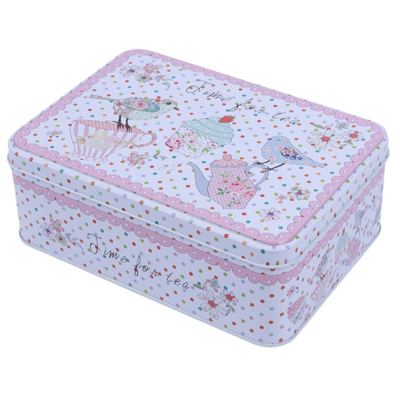 جعبه هدیه فلزی طرح مستطیلی کد 2