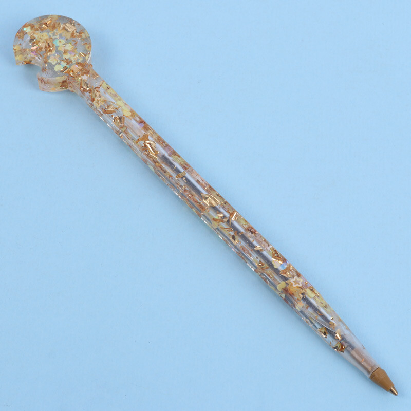 خودکار رزینی 1 میلی متر طرح ماه