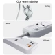 چند راهی 4 خانه یسیدو MC22 با کابل 3 متری + شارژر USB و Type-C