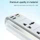 چند راهی 4 خانه یسیدو MC22 با کابل 3 متری + شارژر USB و Type-C