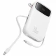 پاور بانک فست شارژ باسئوس QPow2 P1005500 QC3.0 PD 30W ظرفیت 20000 میلی آمپر ساعت