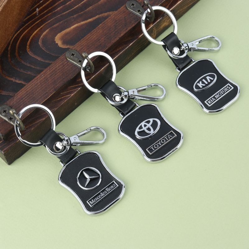 جاکلیدی فلزی طرح لوگو ماشین کد M-K08