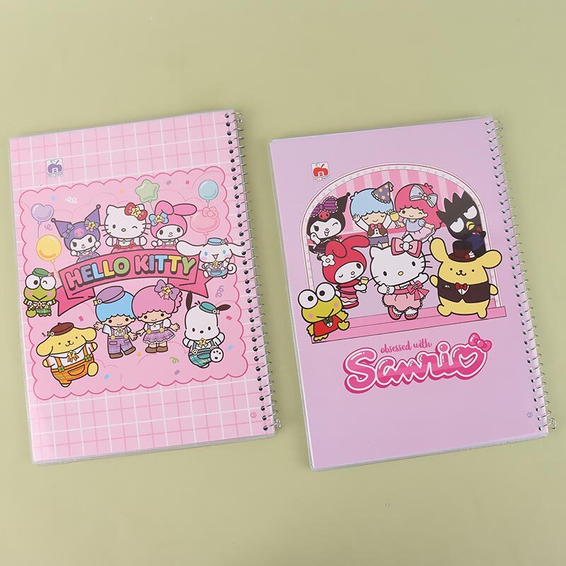 دفتر سیمی 60 برگ طرح کارتونی دخترانه نهال آلما کد 7617