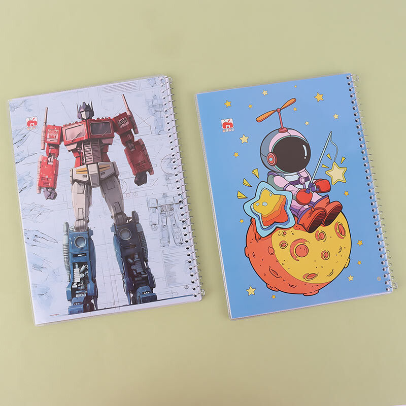 دفتر سیمی 60 برگ طرح کارتونی پسرانه نهال آلما کد 7687