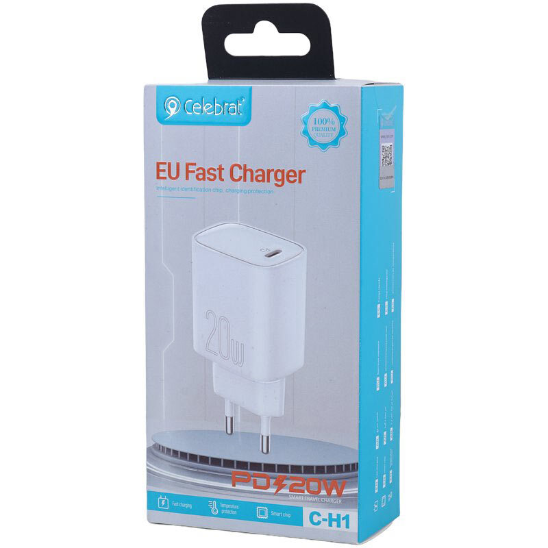شارژر دیواری 20 وات سلبریت C-H1-EU PD 3A