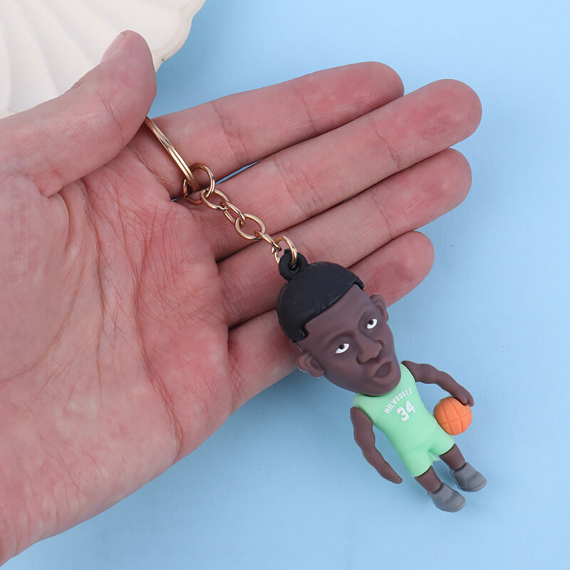 جاکلیدی سیلیکونی طرح بسکتبالیست آفریقایی