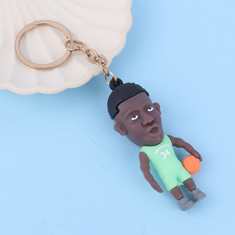 جاکلیدی سیلیکونی طرح بسکتبالیست آفریقایی