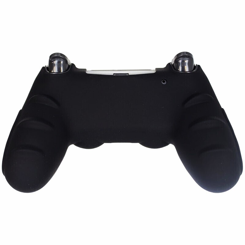 روکش دسته بازی PS4 استوپ دار زمینه مشکی آبی قرمز