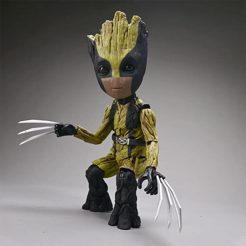اکشن فیگور طرح Groot Wolverine
