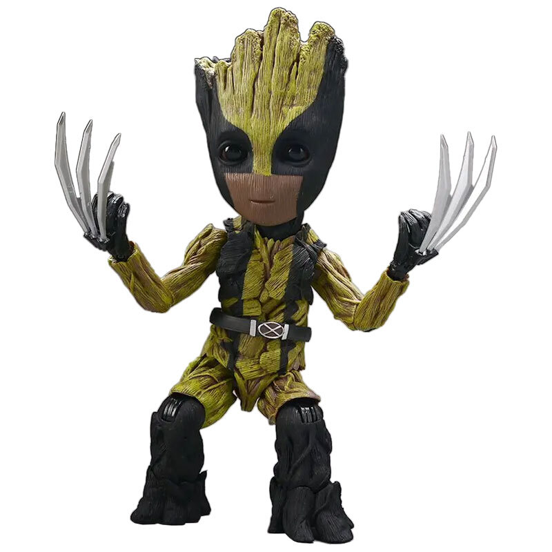 اکشن فیگور طرح Groot Wolverine
