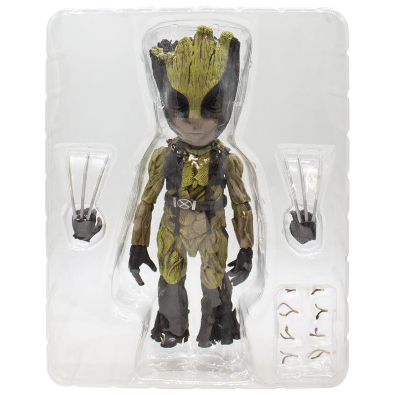 اکشن فیگور طرح Groot Wolverine