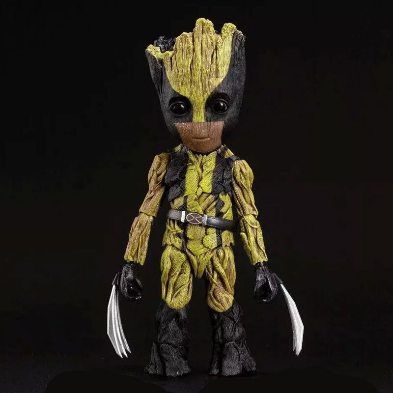 اکشن فیگور طرح Groot Wolverine