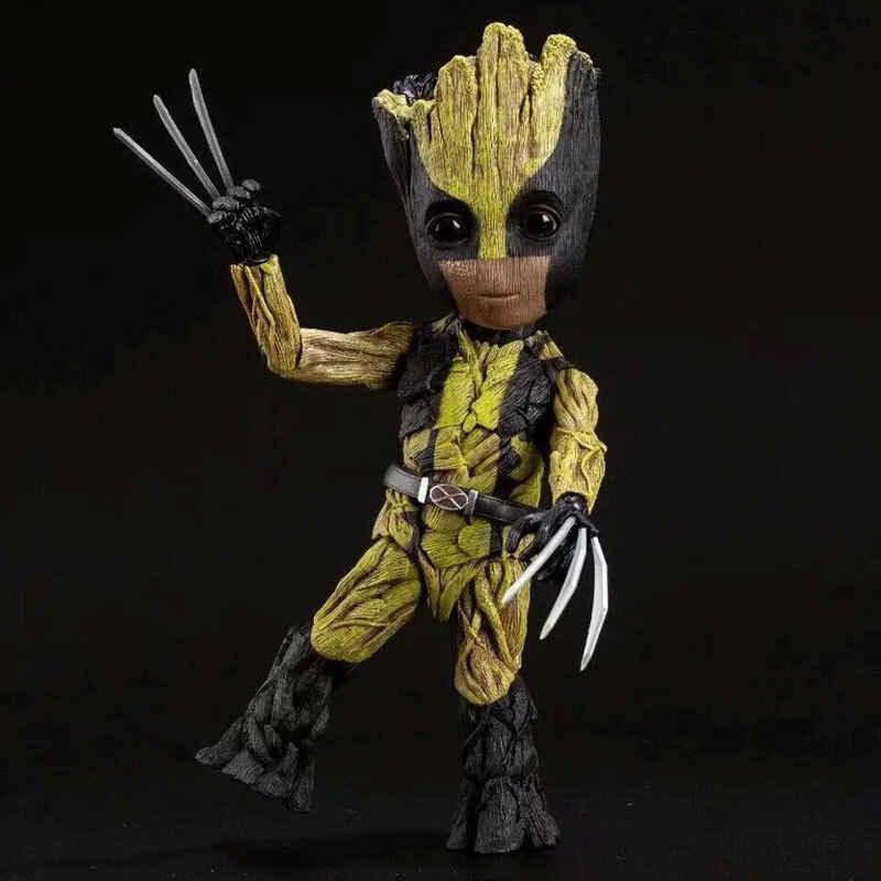 اکشن فیگور طرح Groot Wolverine