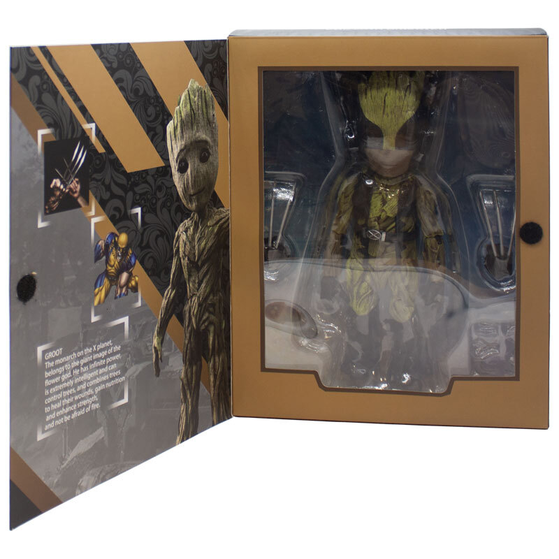اکشن فیگور طرح Groot Wolverine