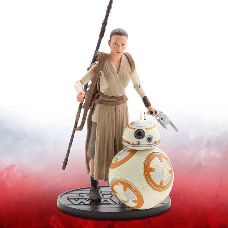 اکشن فیگور Disney Store طرح جنگ ستارگان Rey و BB-8
