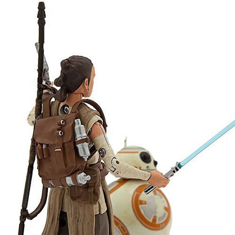 اکشن فیگور Disney Store طرح جنگ ستارگان Rey و BB-8