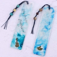 نشانگر کتاب رزینی طرح کریستال