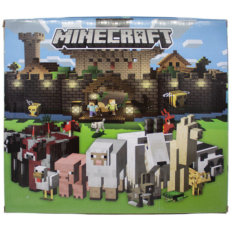 اکشن فیگور ماینکرافت بسته 6 عددی