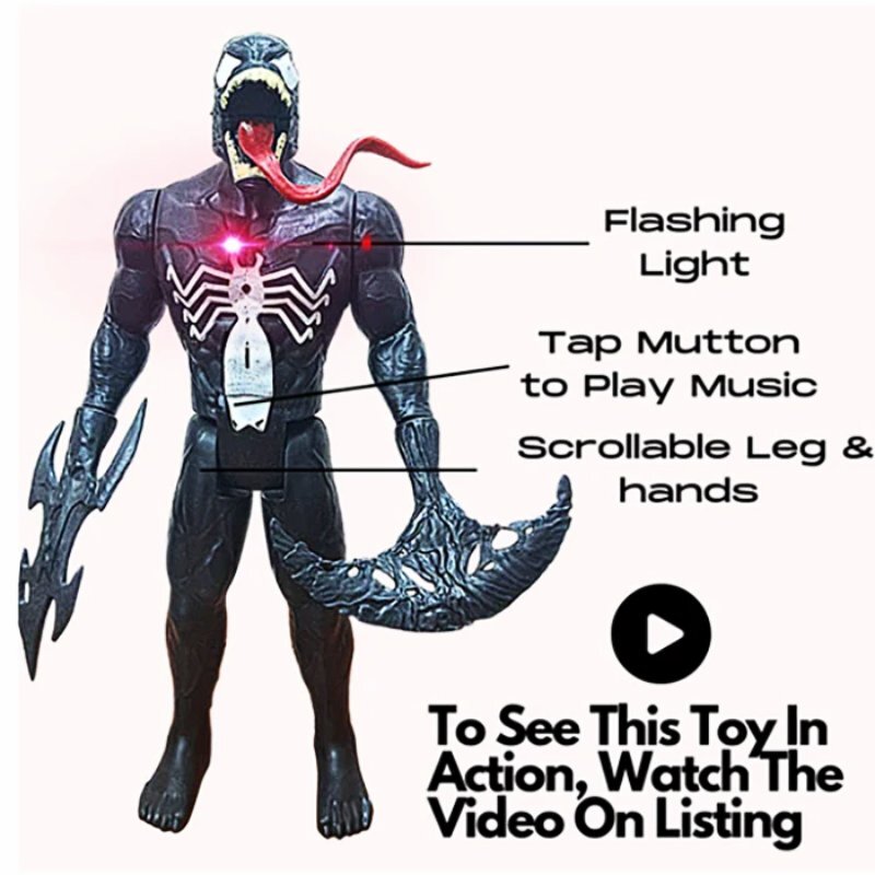 اکشن فیگور موزیکال طرح ونوم