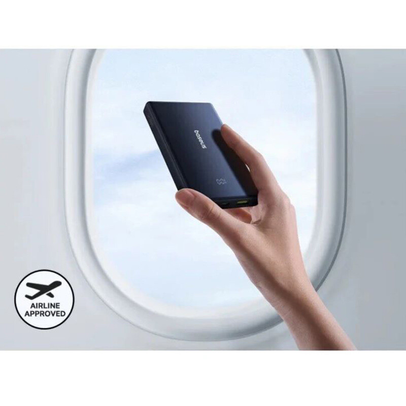 پاور بانک فست شارژ باسئوس PicoGo P10076801123 PD 20W ظرفیت 10000 میلی آمپر ساعت