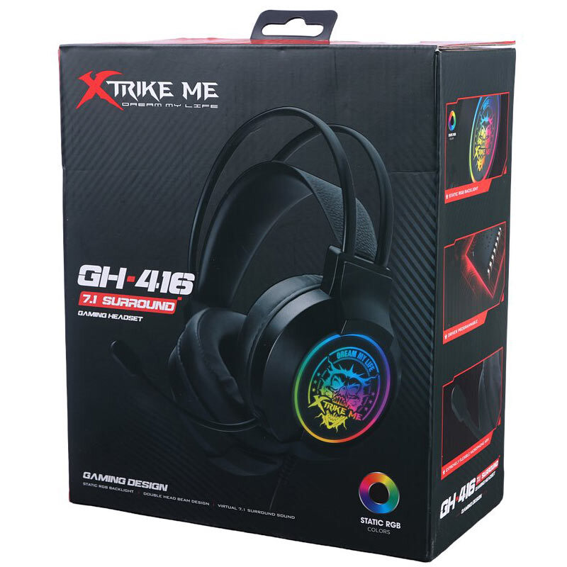 هدست گیمینگ سیم دار Xtrike Me GH-416