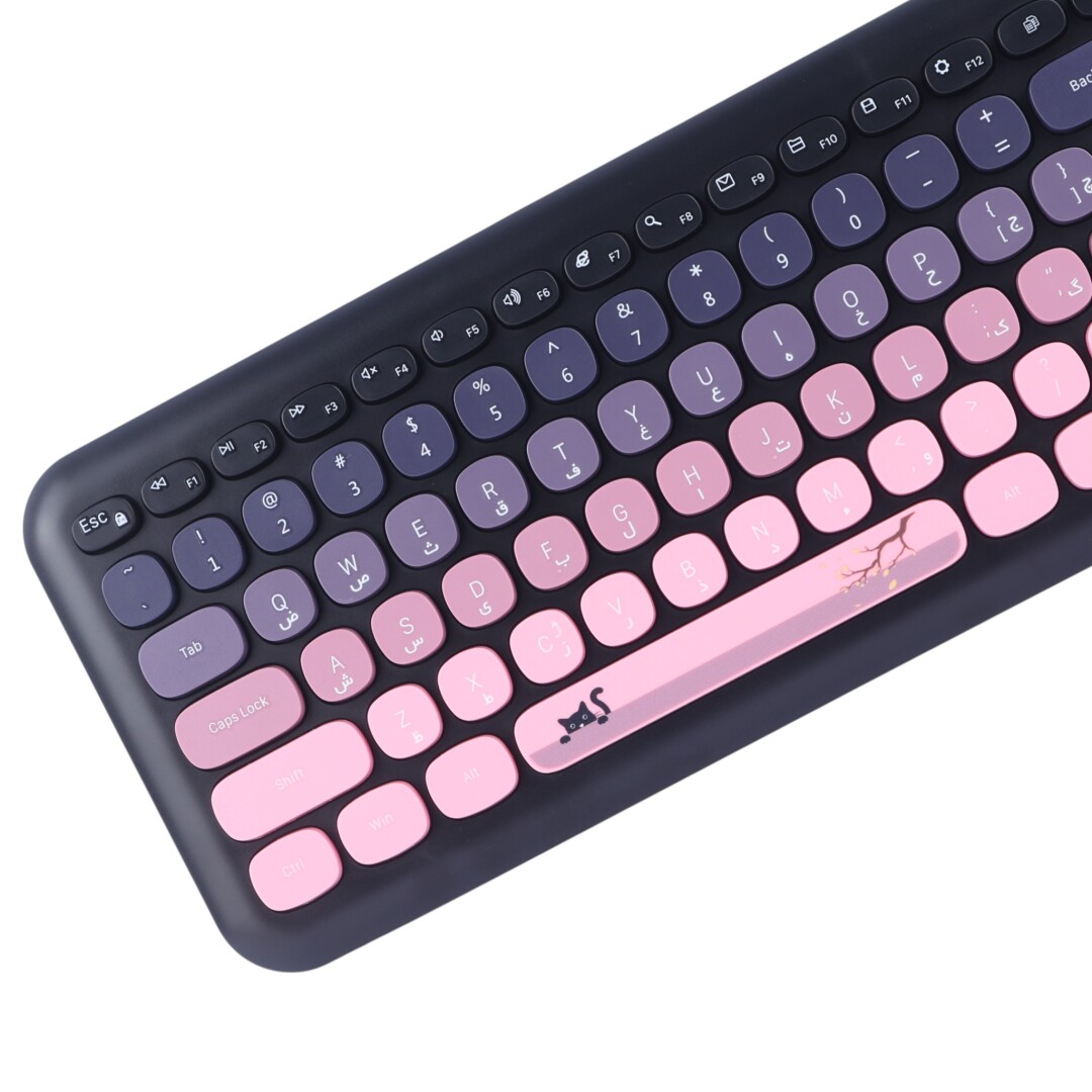 کیبورد و موس بی سیم مافی 666