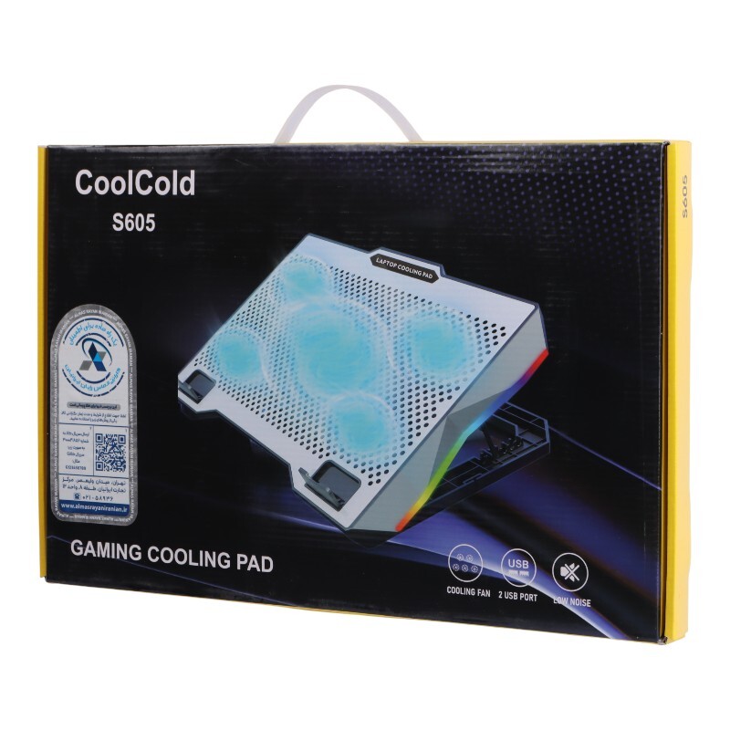 کول پد لپ تاپ کول کلد S605