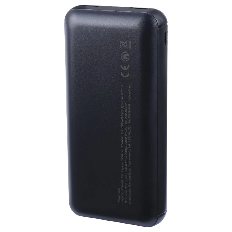 پاور بانک فست شارژ باسئوس Lipow P10079100113 15W ظرفیت 20000 میلی آمپر ساعت