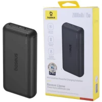 پاور بانک فست شارژ باسئوس Lipow P10079100113 15W ظرفیت 20000 میلی آمپر ساعت
