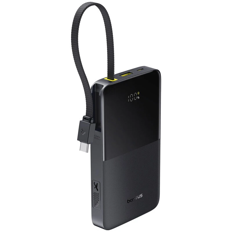 پاور بانک فست شارژ باسئوس EnerFill FC51 Bipow2 Pro E0027600 PD 22.5W ظرفیت 10000 میلی آمپر ساعت