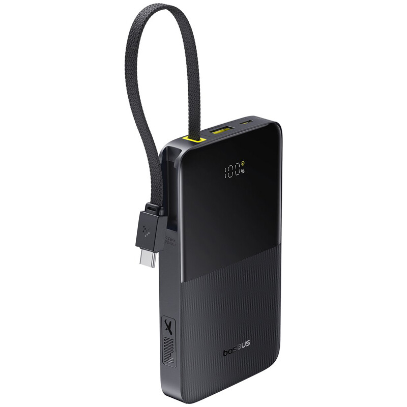 پاور بانک فست شارژ باسئوس EnerFill FC51 Bipow2 Pro E0027600 PD 22.5W ظرفیت 10000 میلی آمپر ساعت