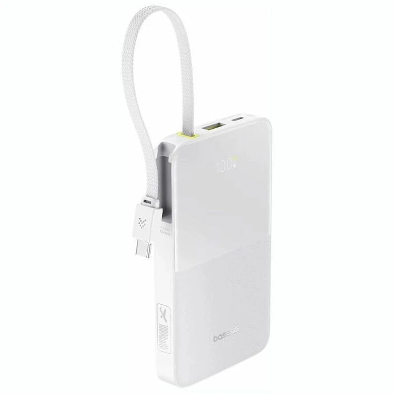 پاور بانک فست شارژ باسئوس EnerFill FC51 Bipow2 Pro E0027600 PD 22.5W ظرفیت 10000 میلی آمپر ساعت