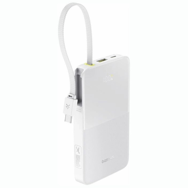 پاور بانک فست شارژ باسئوس EnerFill FC51 Bipow2 Pro E0027600 PD 22.5W ظرفیت 10000 میلی آمپر ساعت