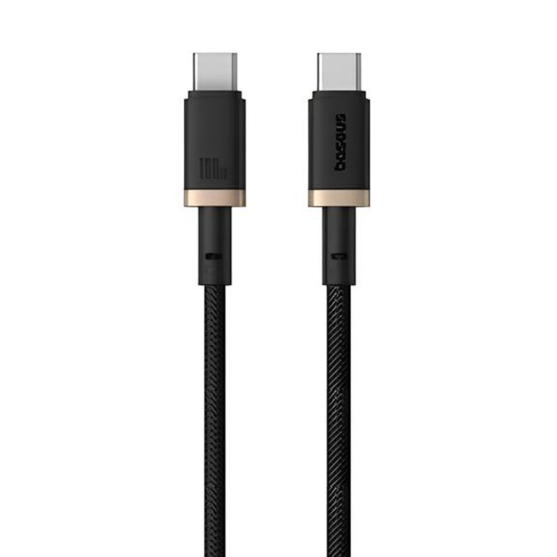 کابل دو سر تایپ سی فست شارژ 100 وات باسئوس P10377803U طول 2 متر