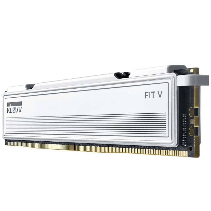 رم کامپیوتر کلو FIT V White DDR5 32GB Dual 6400MHz CL32