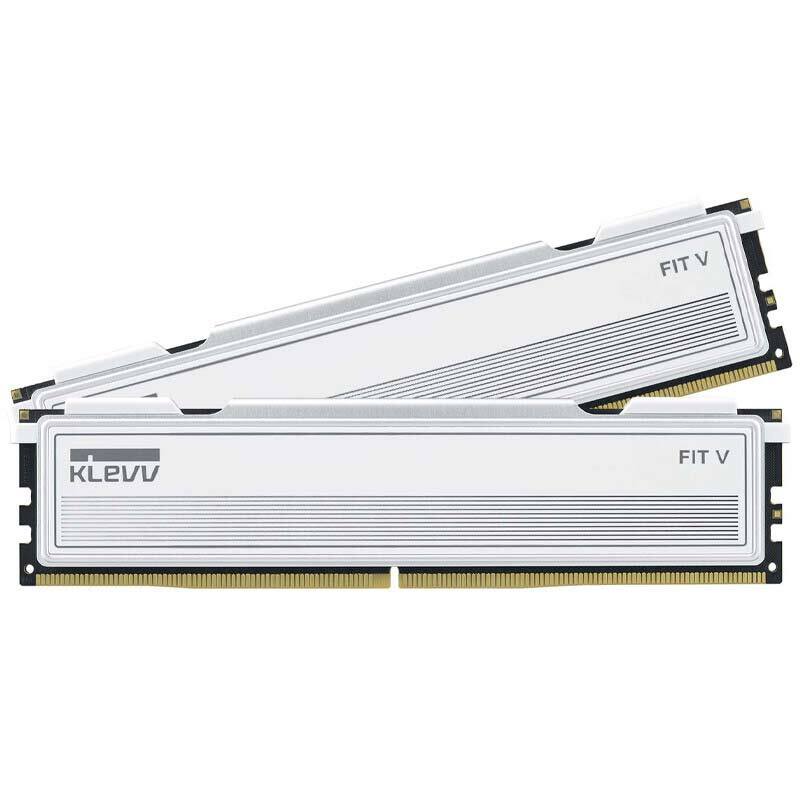 رم کامپیوتر کلو FIT V White DDR5 32GB Dual 6400MHz CL32