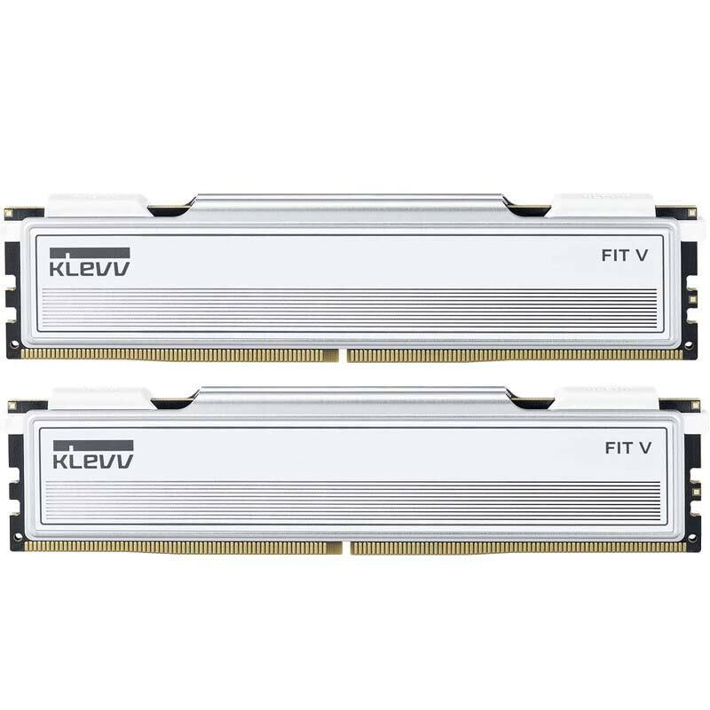 رم کامپیوتر کلو FIT V White DDR5 32GB Dual 6400MHz CL32