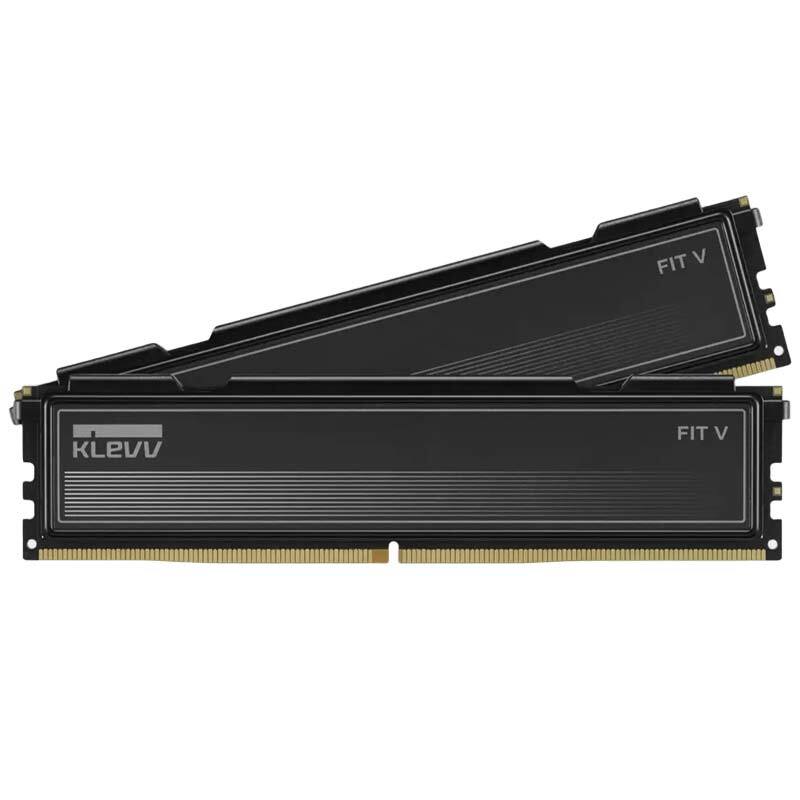 رم کامپیوتر کلو FIT V Black DDR5 32GB Dual 6400MHz CL32