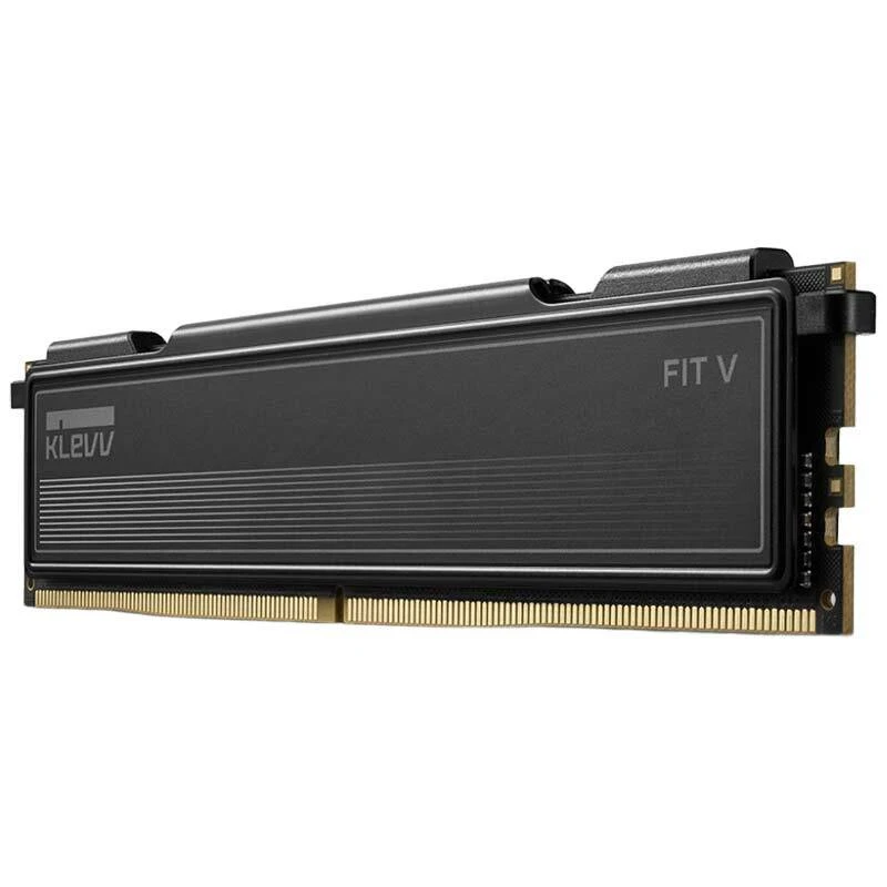 رم کامپیوتر کلو FIT V Black DDR5 32GB Dual 6400MHz CL32