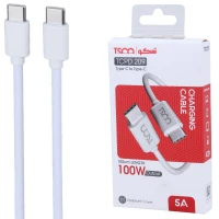 کابل دو سر تایپ سی 100 وات تسکو TCPD 209 طول 1 متر
