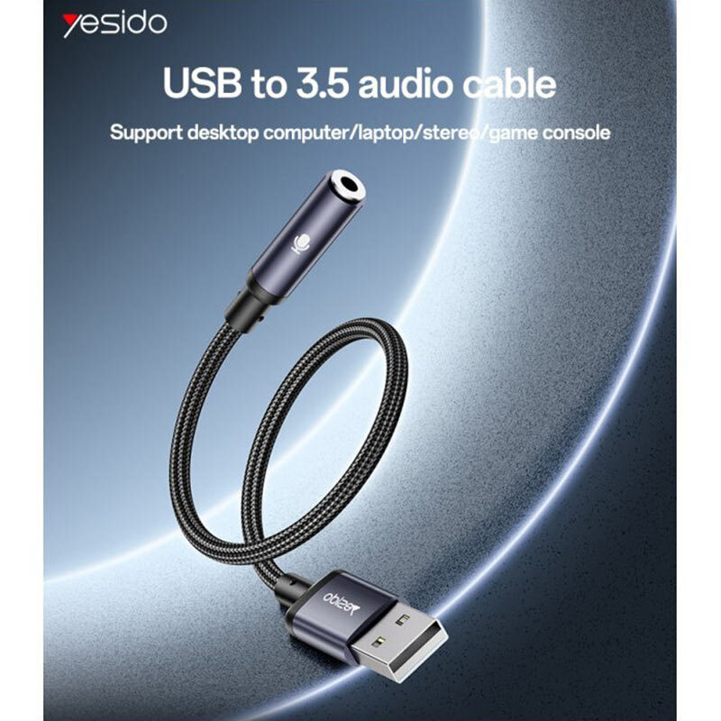 تبدیل USB به AUX یسیدو YAU46