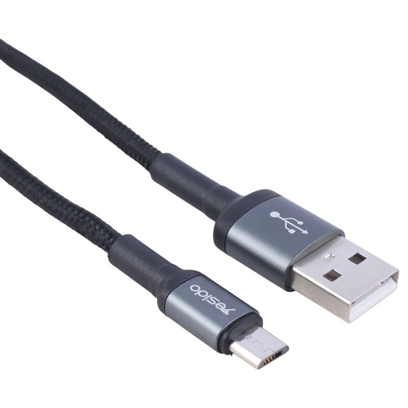 کابل میکرو یو اس بی 2.4 آمپر یسیدو CA74 طول 1.2 متر