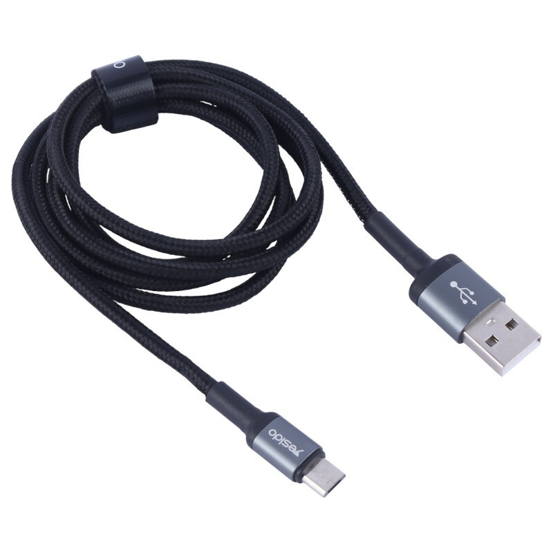 کابل میکرو یو اس بی 2.4 آمپر یسیدو CA74 طول 1.2 متر