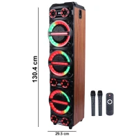 سپیکر چمدانی بلوتوثی سینگ ای ZQS8315 + میکروفون و ریموت کنترل تعمیری