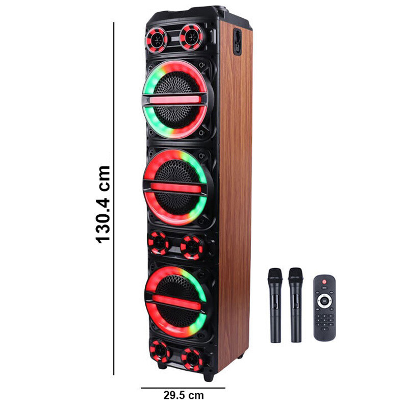 سپیکر چمدانی بلوتوثی سینگ ای ZQS8315 + میکروفون و ریموت کنترل تعمیری