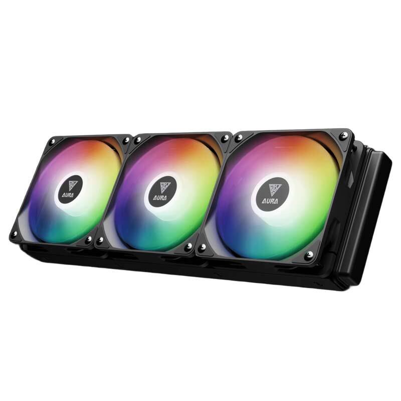 خنک کننده مایع پردازنده گیم دیاس Aura GL360 Digital ARGB Black