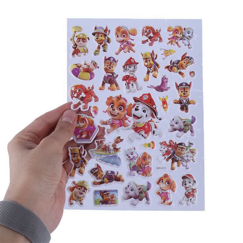 برچسب عروسکی طرح برجسته WX