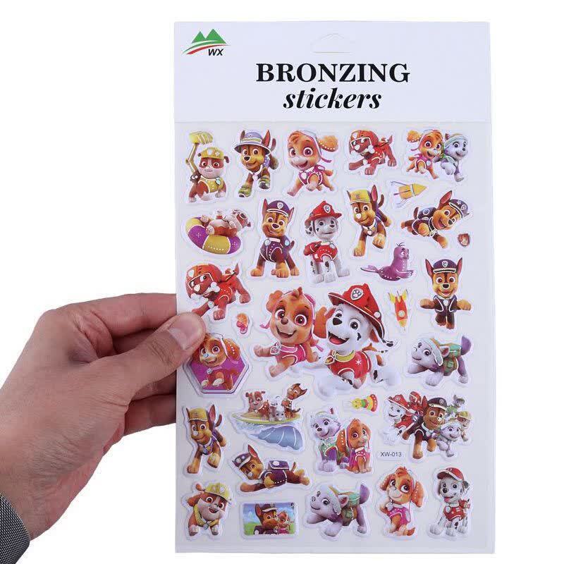 برچسب عروسکی طرح برجسته WX